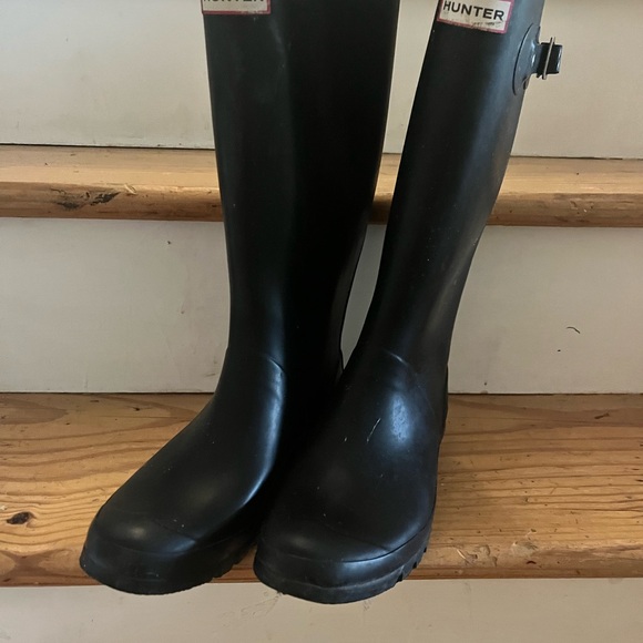 Hunter Shoes - Hunter Classic Black Waterproof Boots